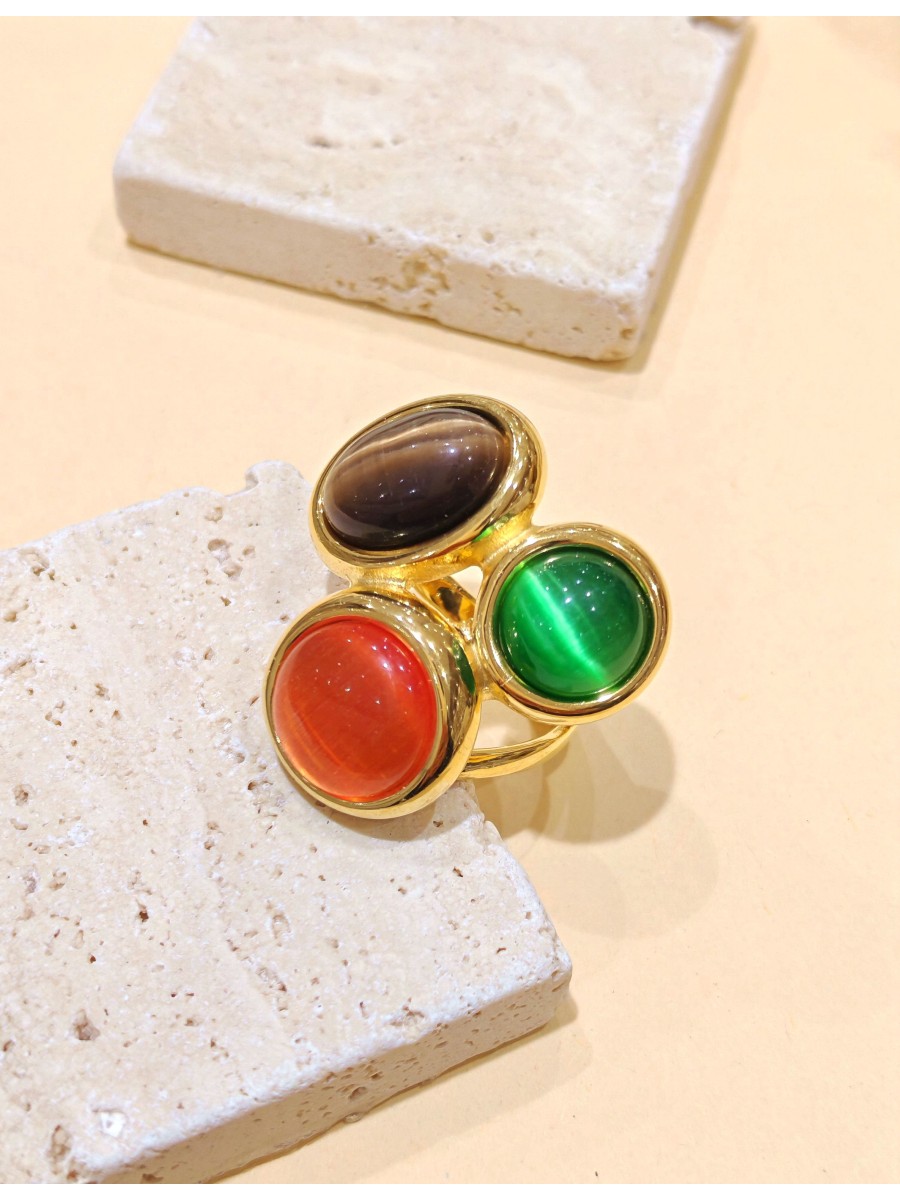 Bague en acier inoxydable R142