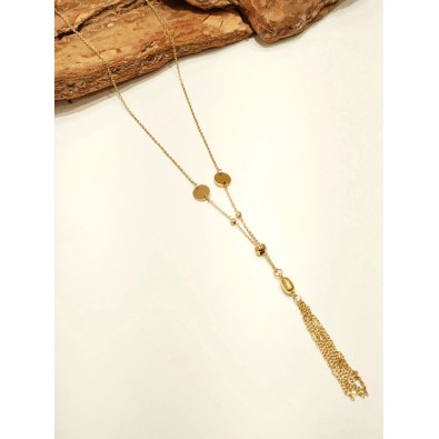 Collier en acier inoxydable...