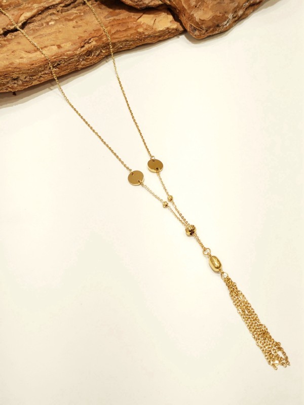 Collier en acier inoxydable femme N190