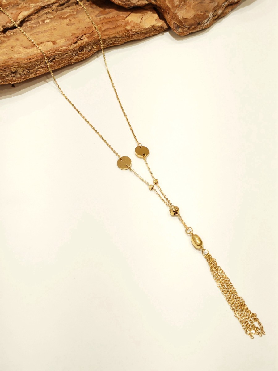 Collier en acier inoxydable femme N190