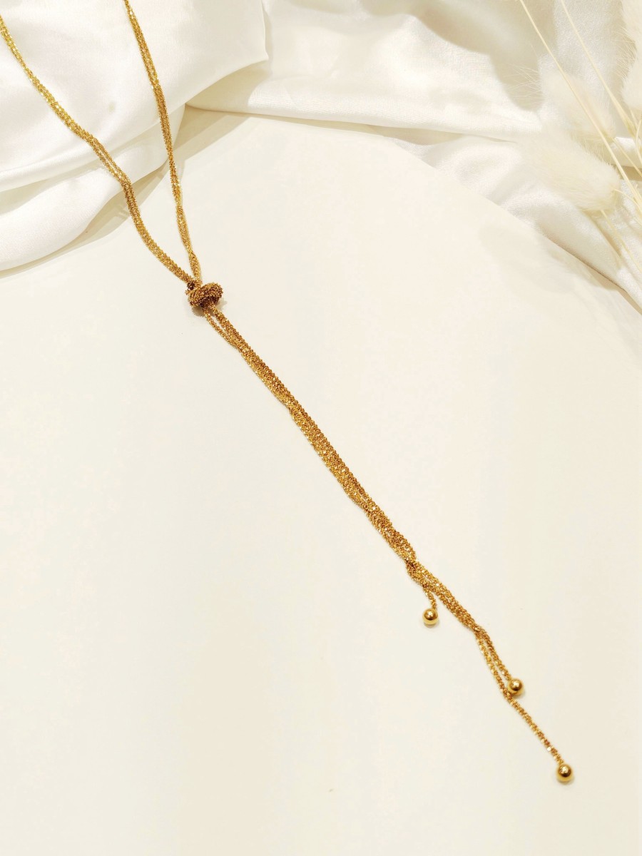 Collier en acier inoxydable femme N196