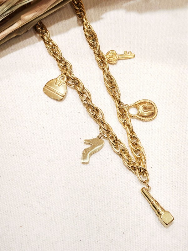 Collier en acier inoxydable femme N198