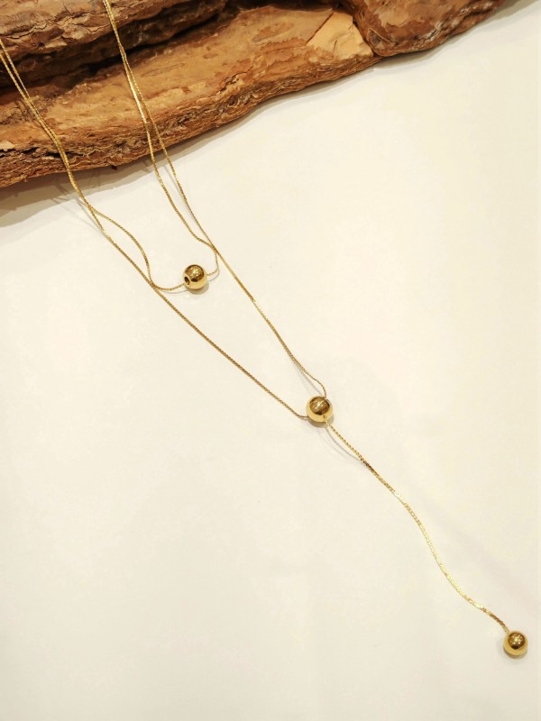 Collier en acier inoxydable femme N199