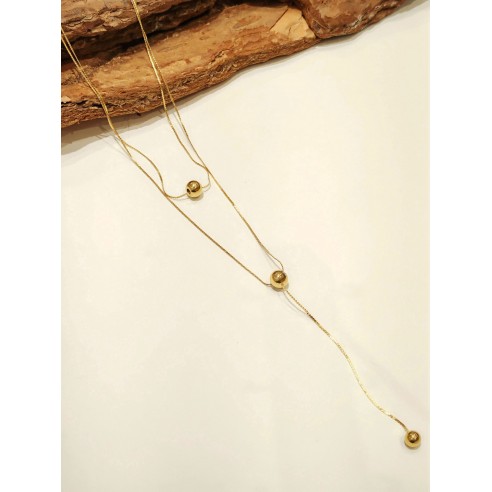 Collier en acier inoxydable femme N199