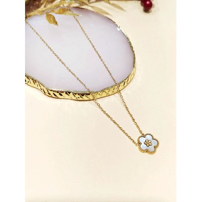 Collier en acier inoxydable...