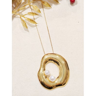 Collier en acier inoxydable...