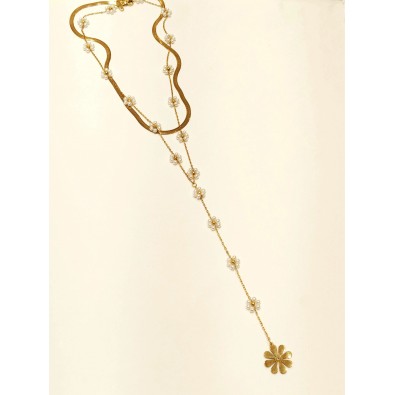 Collier en acier inoxydable...