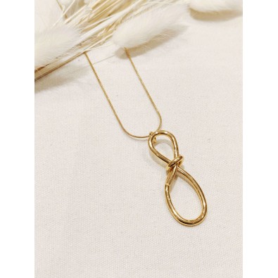 Collier en acier inoxydable...