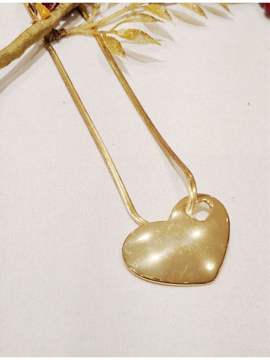 Collier en acier inoxydable femme N210