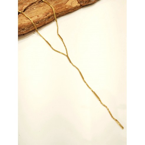 Collier en acier inoxydable femme N220