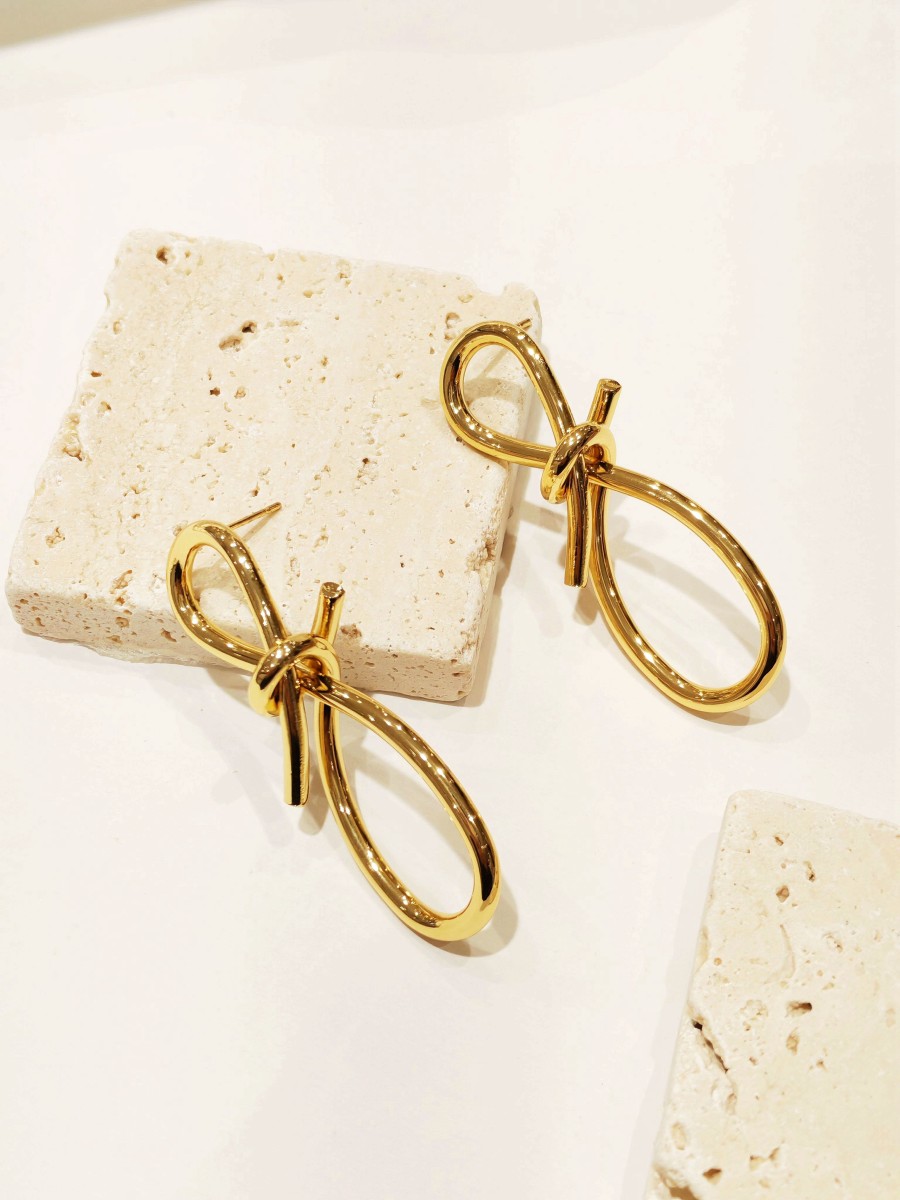Boucles d'oreilles acier inoxydable E357