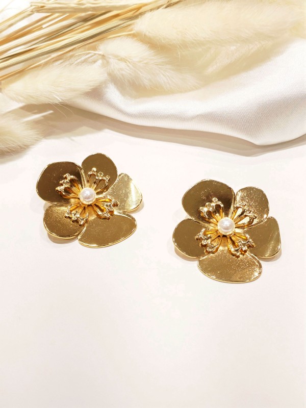 Boucles d'oreilles acier inoxydable E358