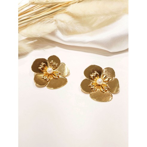 Boucles d'oreilles acier inoxydable E358