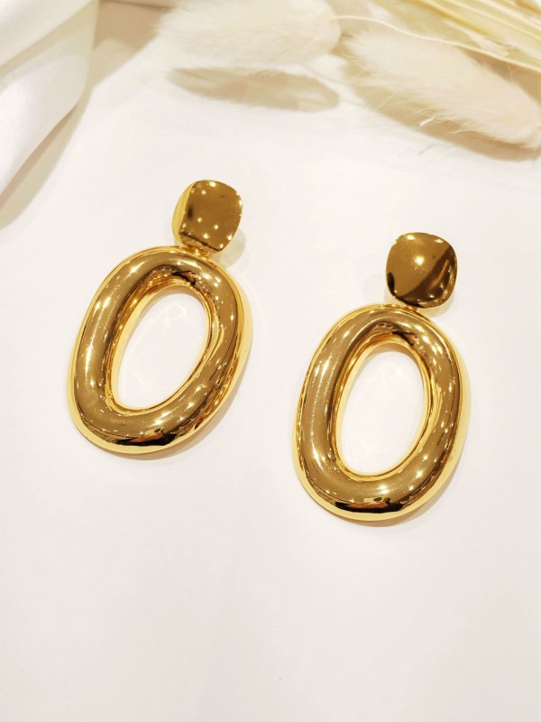 Boucles d'oreilles acier inoxydable E359
