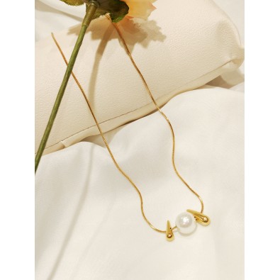 Collier en acier inoxydable...