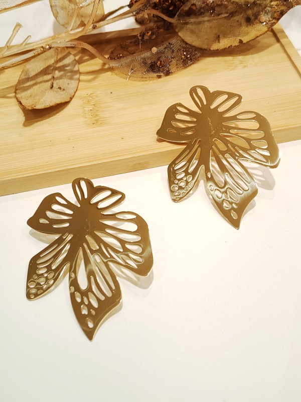 Boucles d'oreilles acier inoxydable E366