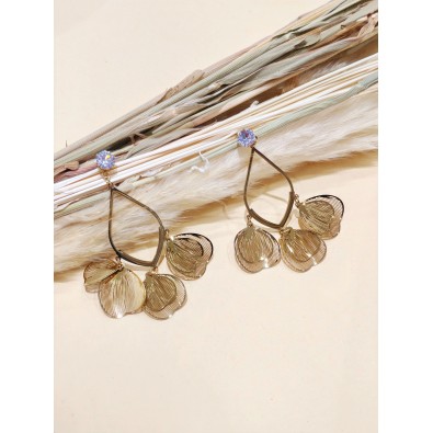 Boucles d'oreilles acier...