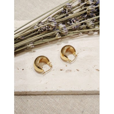 Boucles d'oreilles acier...