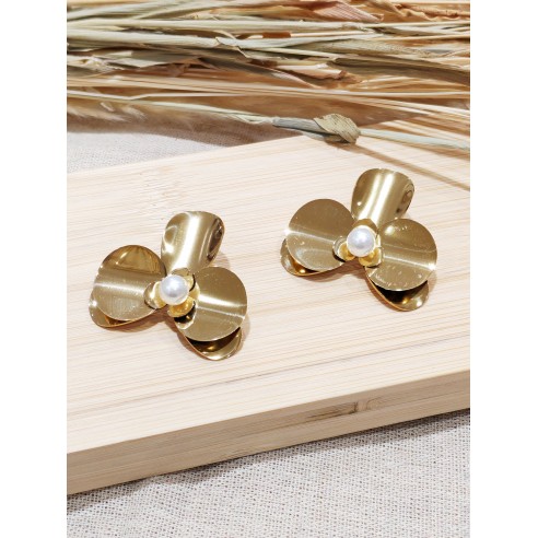 Boucles d'oreilles acier inoxydable E373