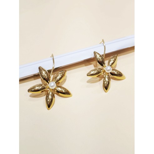 Boucles d'oreilles acier inoxydable E381