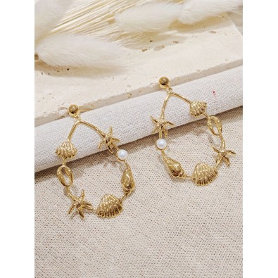 Boucles d'oreilles acier inoxydable E383