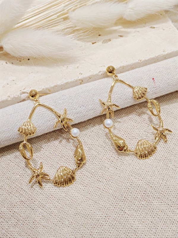 Boucles d'oreilles acier inoxydable E383
