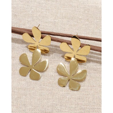 Boucles d'oreilles acier inoxydable E385