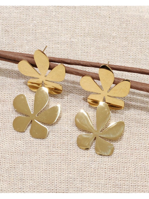 Boucles d'oreilles acier inoxydable E385