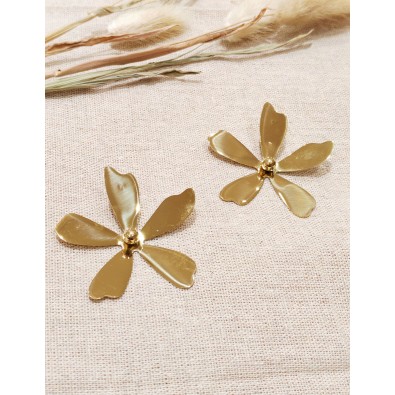 Boucles d'oreilles acier inoxydable E396