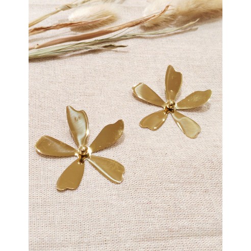 Boucles d'oreilles acier inoxydable E396