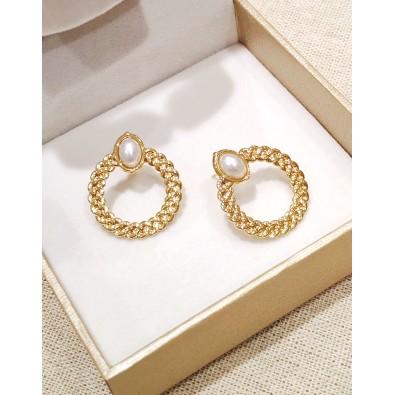 Boucles d'oreilles acier inoxydable E397