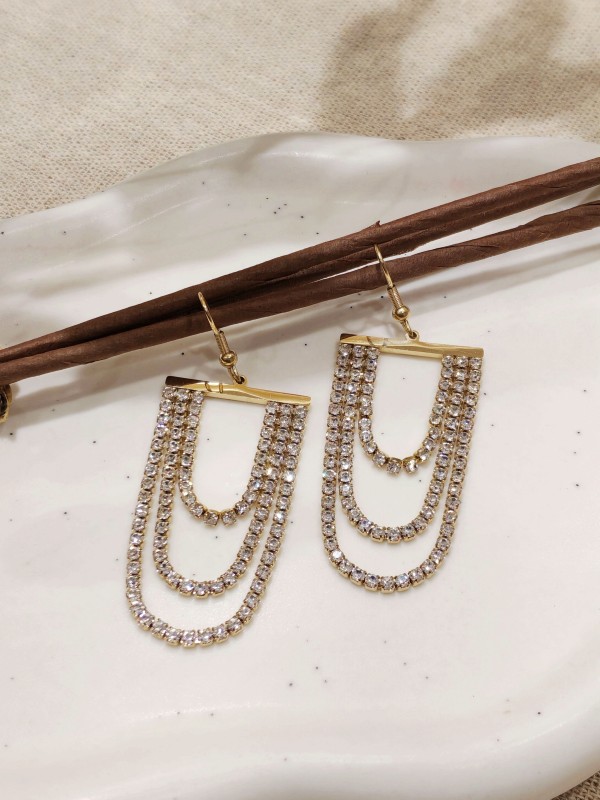 Boucles d'oreilles acier inoxydable E400