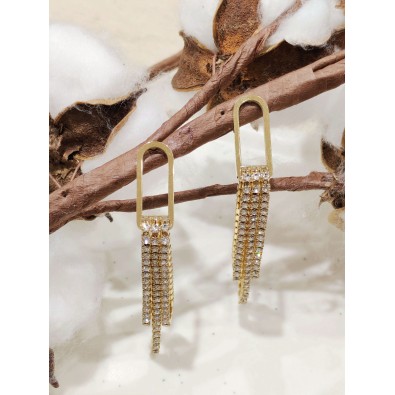 Boucles d'oreilles acier inoxydable E401