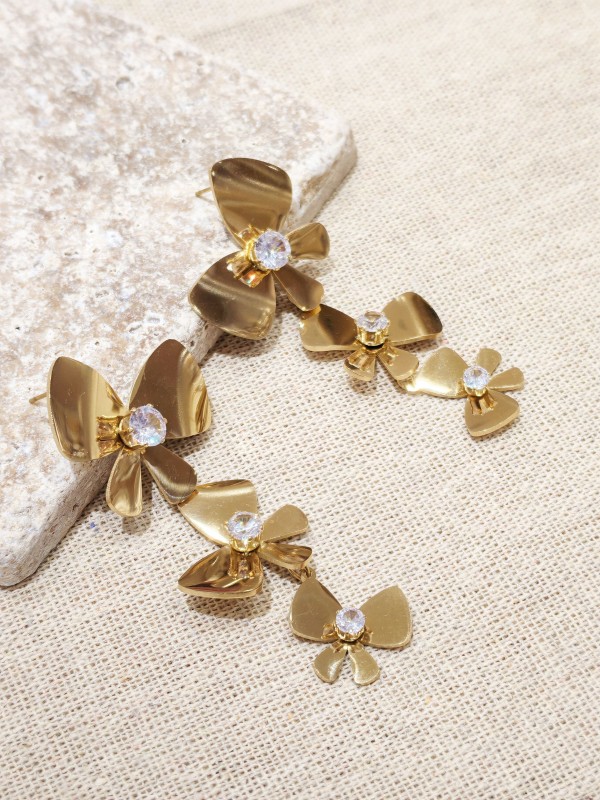 Boucles d'oreilles acier inoxydable E402