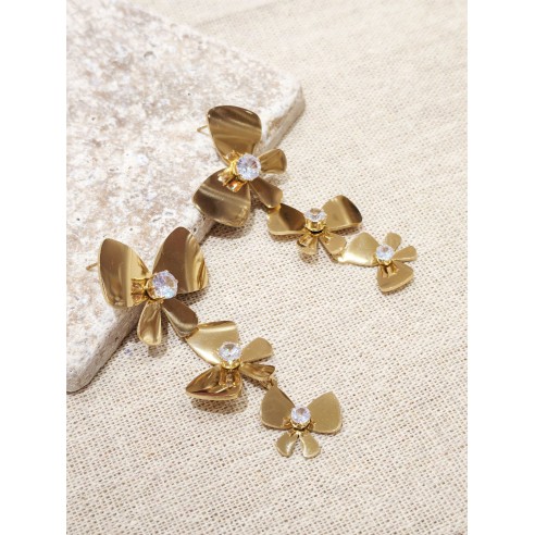 Boucles d'oreilles acier inoxydable E402