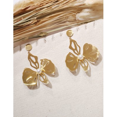 Boucles d'oreilles acier inoxydable E403