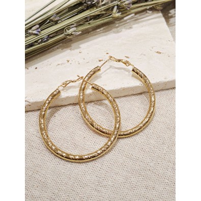 Boucles d'oreilles acier inoxydable E410