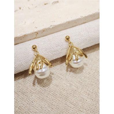 Boucles d'oreilles acier inoxydable E411