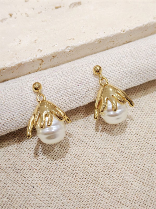 Boucles d'oreilles acier inoxydable E411