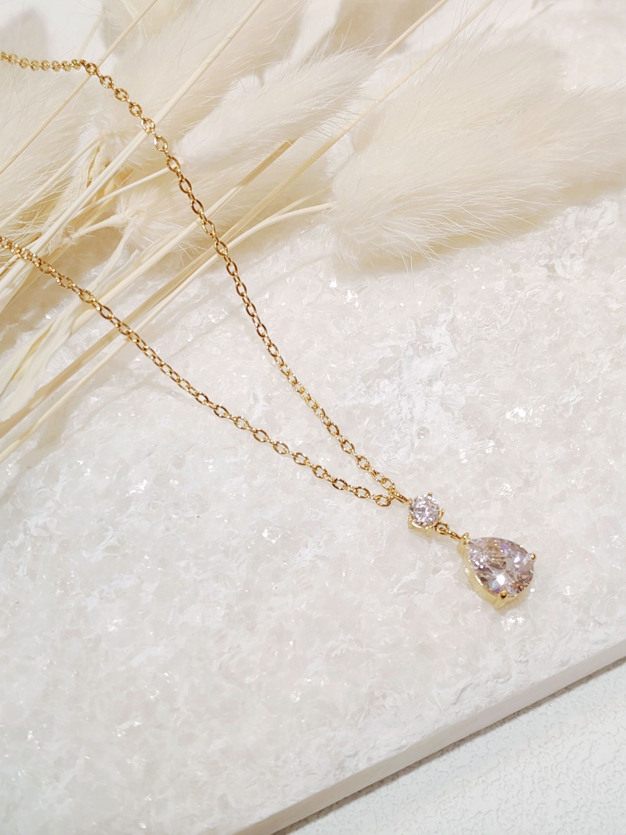 Collier en acier inoxydable femme N229