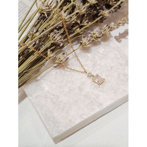 Collier en acier inoxydable femme N240