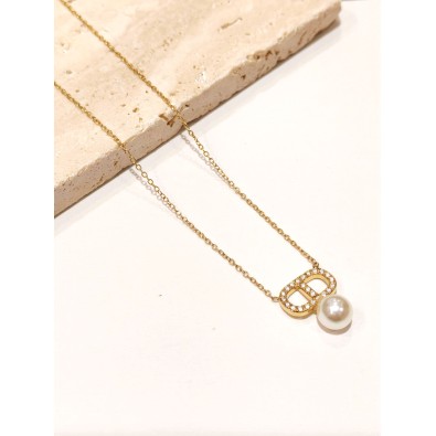 Collier en acier inoxydable femme N250