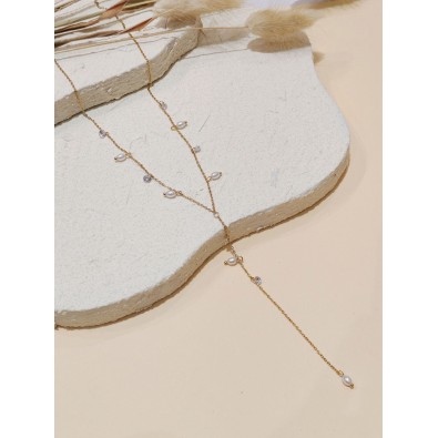 Collier en acier inoxydable femme N251