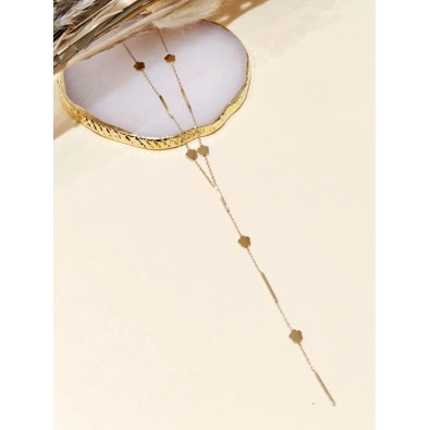 Collier en acier inoxydable femme N252