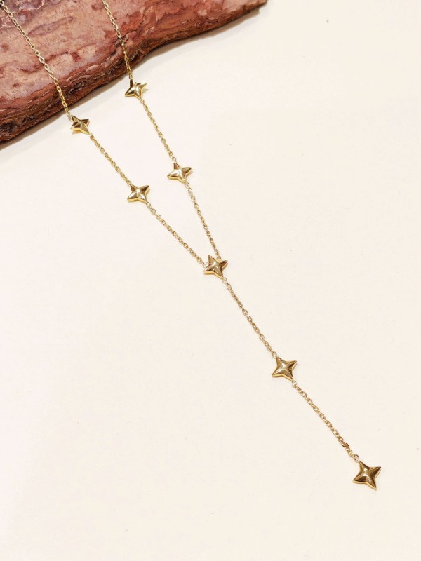Collier en acier inoxydable femme N267