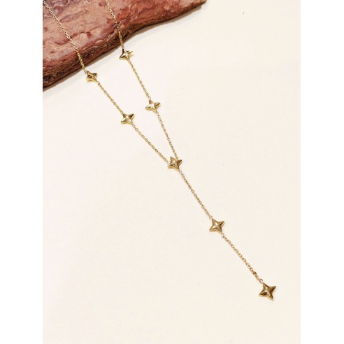 Collier en acier inoxydable femme N267