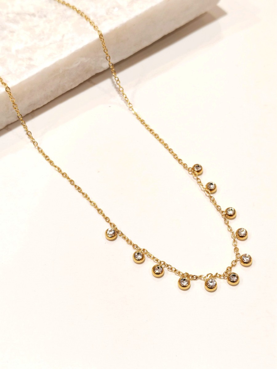 Collier en acier inoxydable femme N276