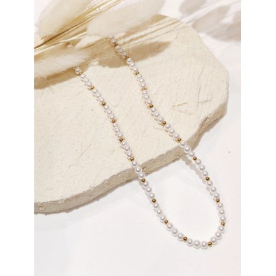 Collier en acier inoxydable femme N277