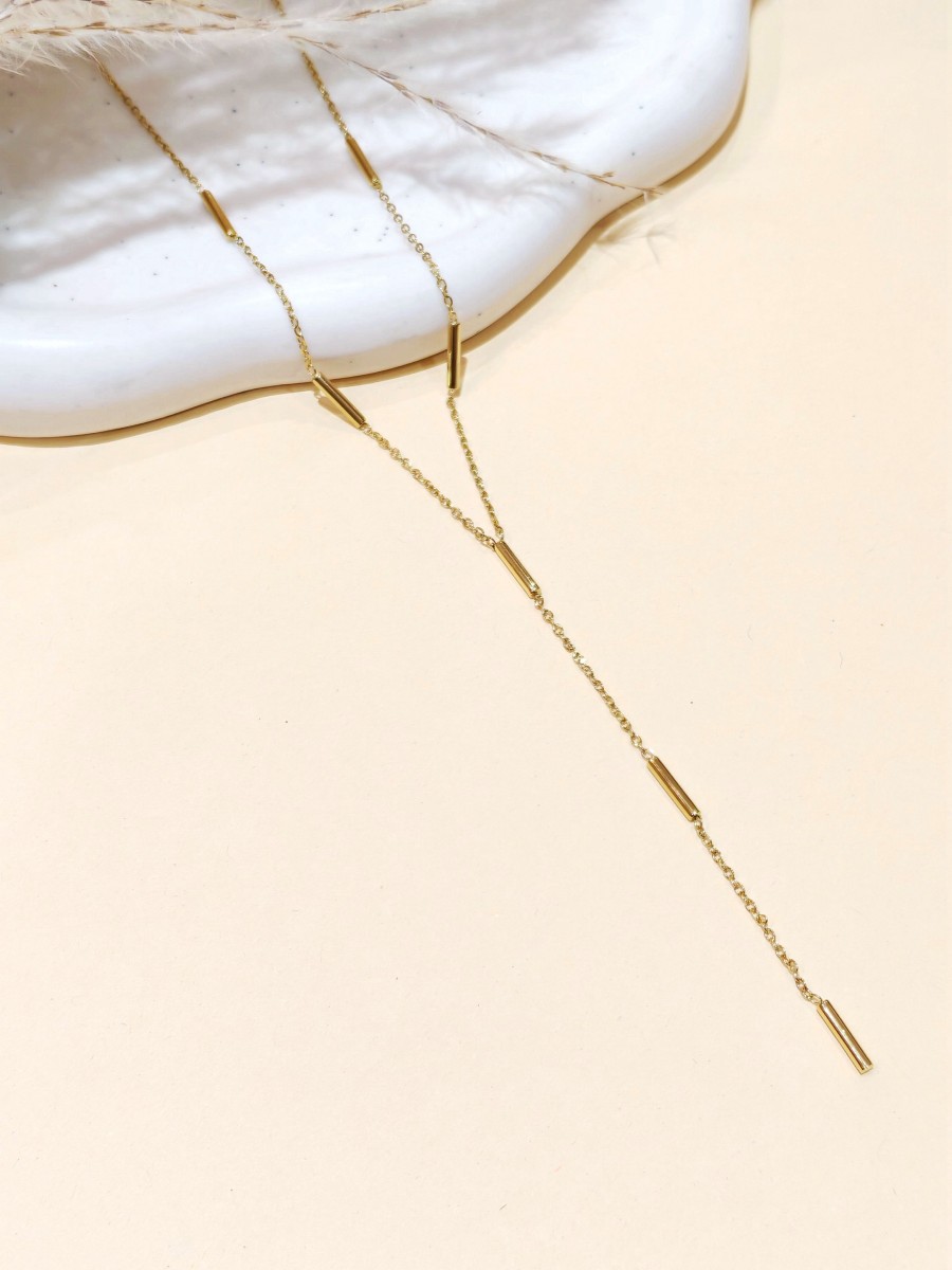 Collier en acier inoxydable femme N280
