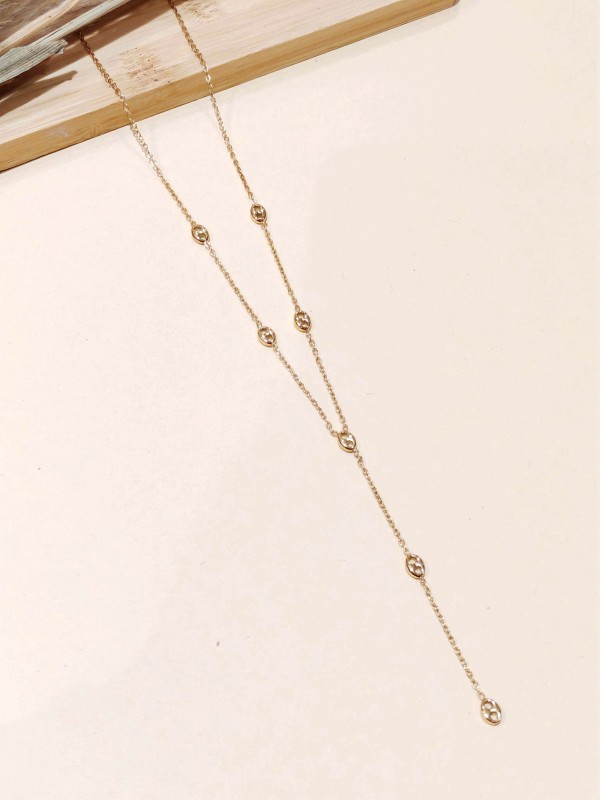 Collier en acier inoxydable femme N284